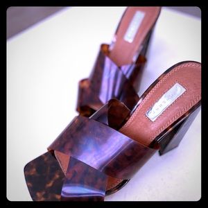 TOPSHOP TORTOISE HEELS